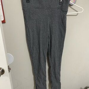 Old Navy Charcoal Ribbed Pants